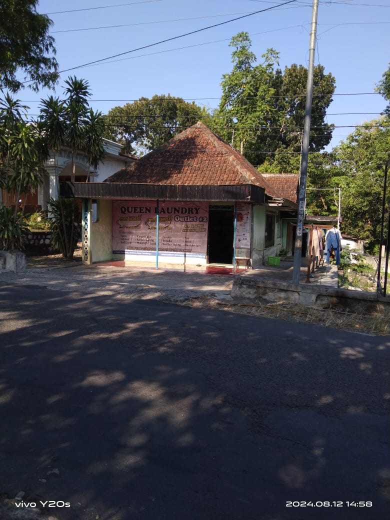 Dijual: Rumah cocok untuk usaha laundry atau perkebunan dengan luas 1.519 m2 di Kelurahan Ardirejo, Lamongan Jawa Timur